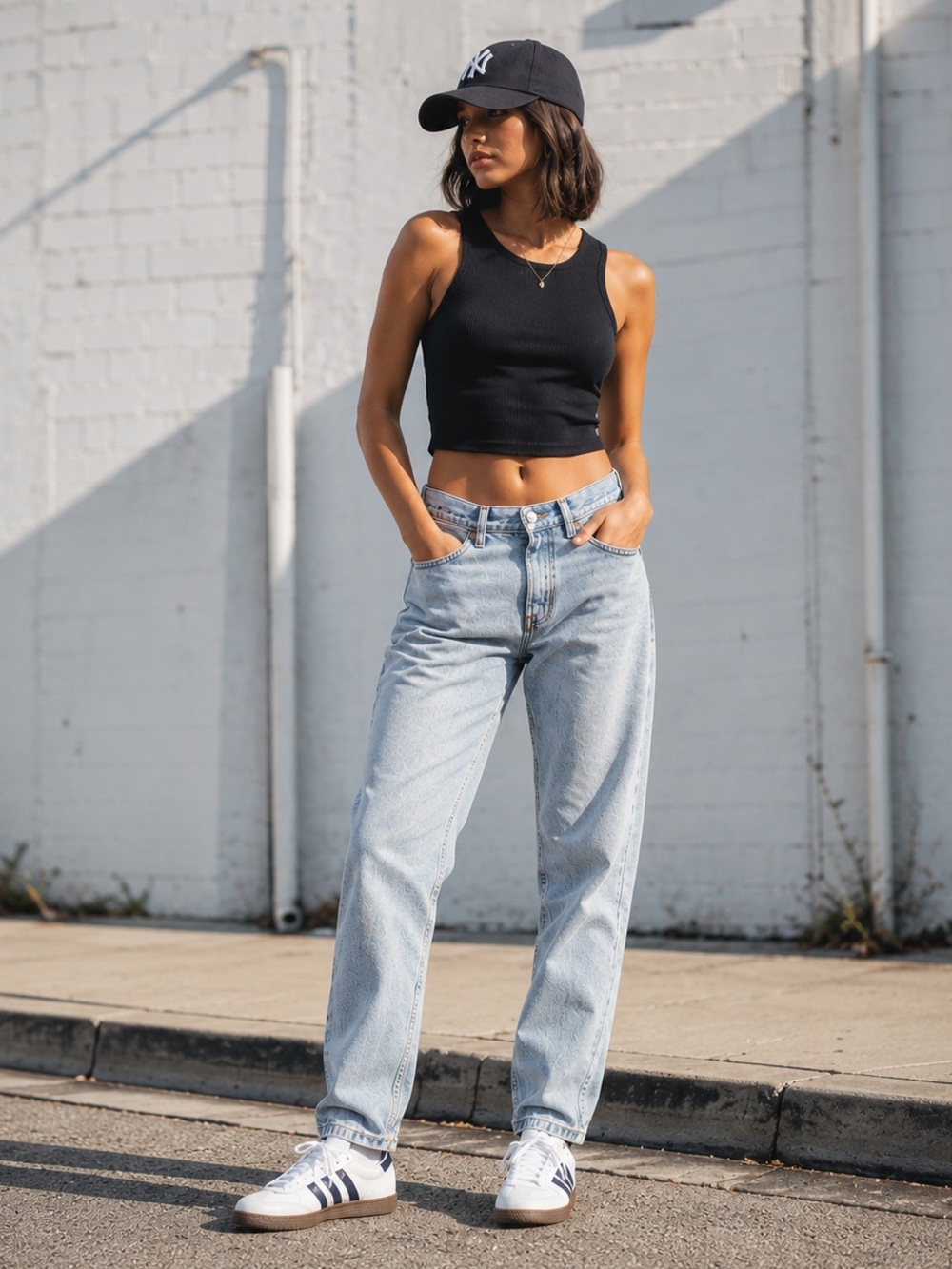 Vintage Levi’s 550 Womens Sz 27 High Waist Mom Jeans Straight Leg Light Wash Y2K